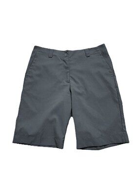Nike golf gray Dri-fit bermuda shorts
